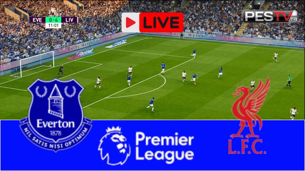 Everton vs Liverpool | PES 2021 Gameplay | Merseyside Derby | Salah vs Calvert-Lewin