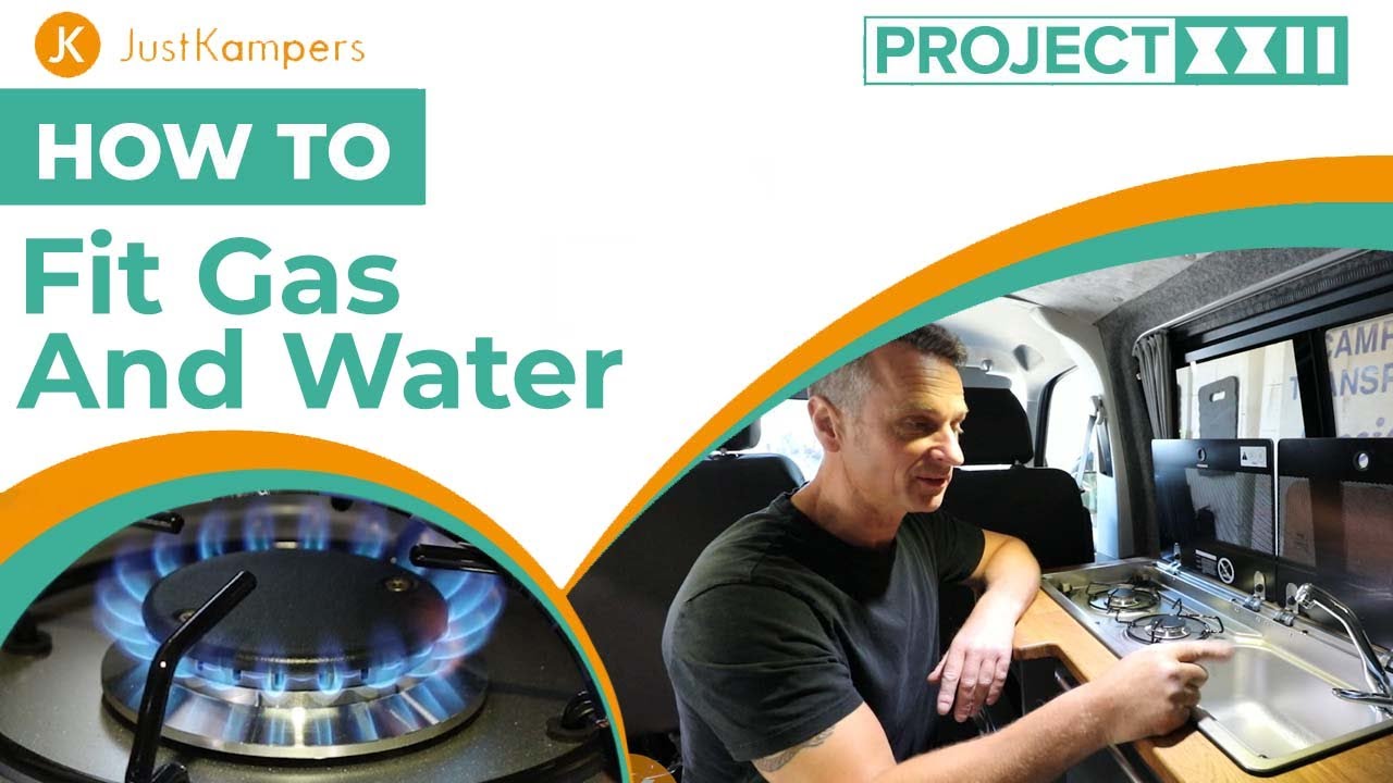 JK Guide: How to fit gas & water to your campervan conversion