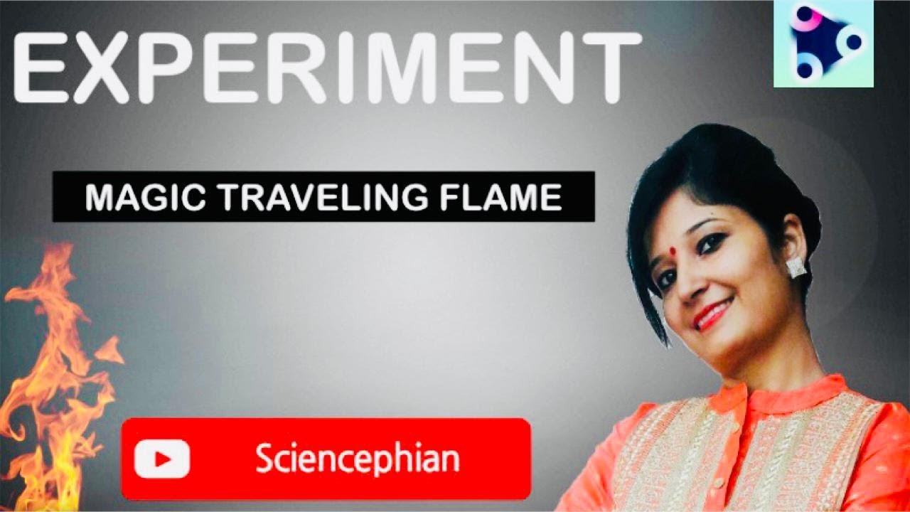 Traveling flame experiment 
