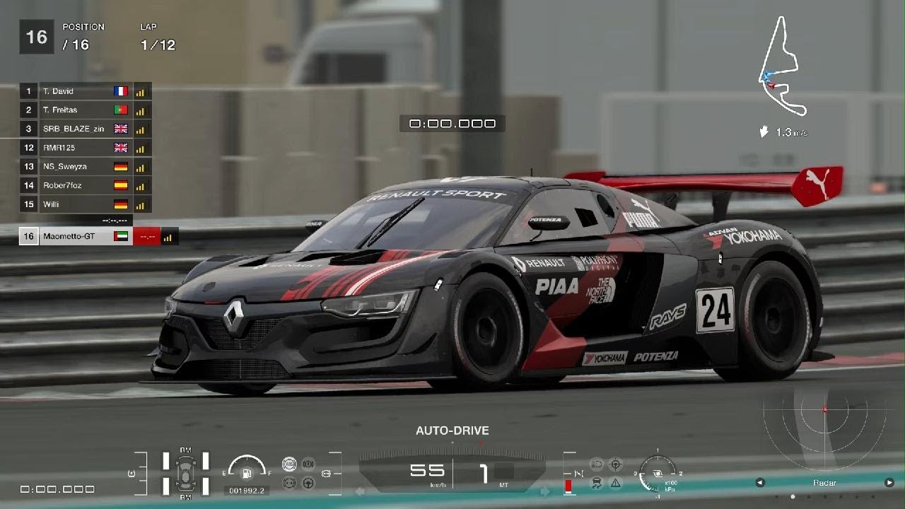 Gran Turismo 7 - Daily Race C - Yas Marina Circuit - Renault R.S.01 GT3 '16