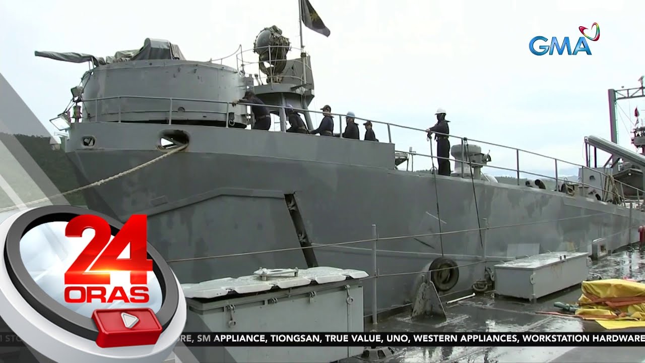 BRP Laguna na nagdala ng panibagong supply sa Pag-asa Island, nakabalik na | 24 Oras