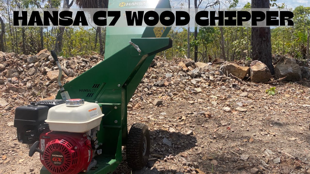 Обзор измельчителя древесины Hansa C7