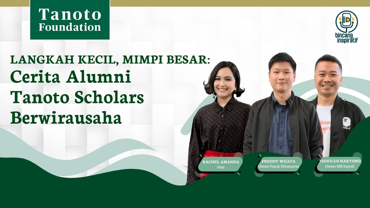 Teo & Freddy, Alumni Tanoto Scholars Jadi Pengusaha Muda yang Berdampak