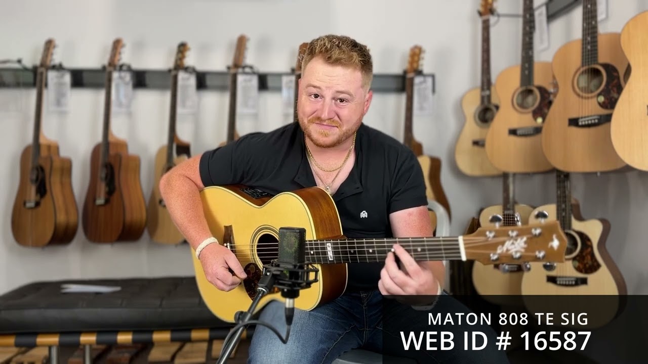 Maton Guitars EBG808 TE Tommy Emmanuel Signature #16587