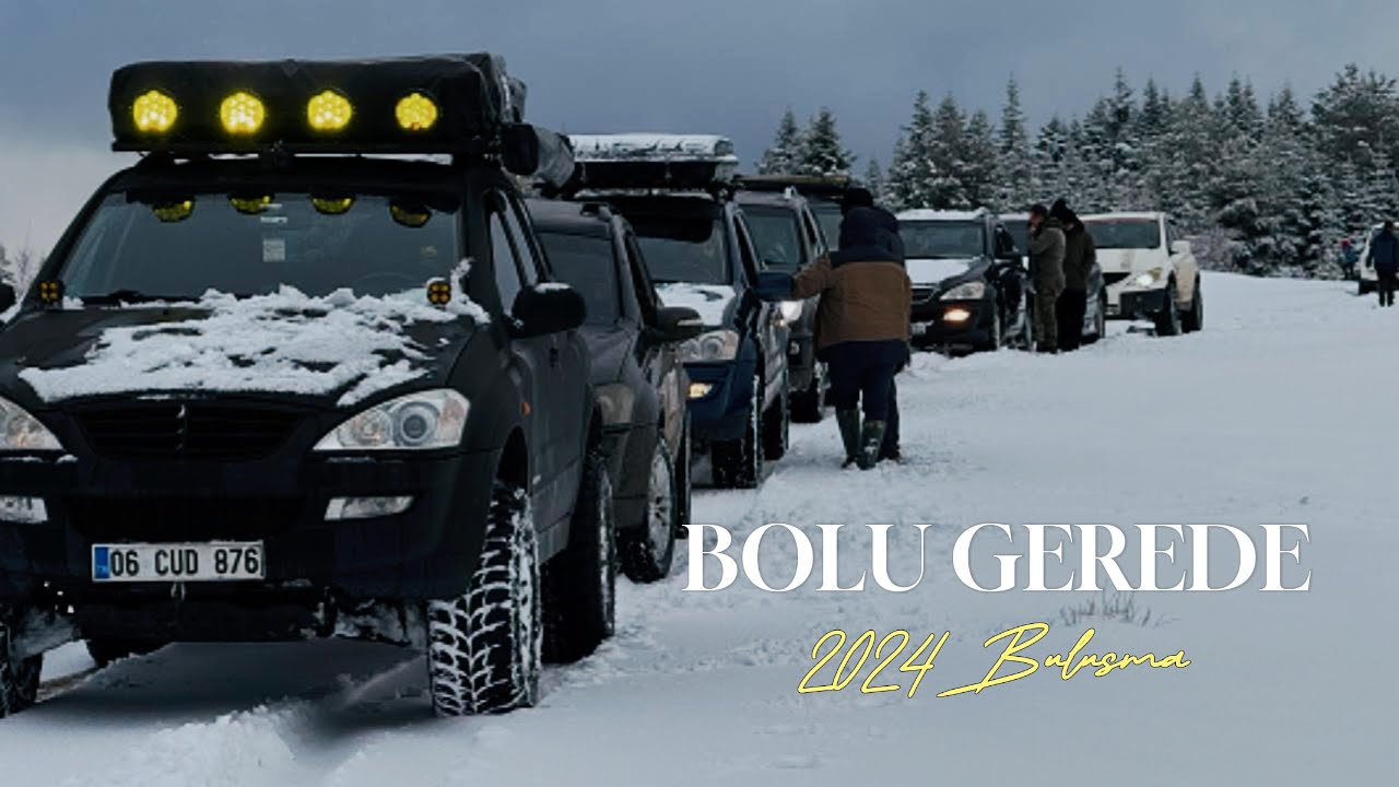 12 Dev SsangYong! Bolu Gerede’nin Karlarında Off-Road ve Kamp