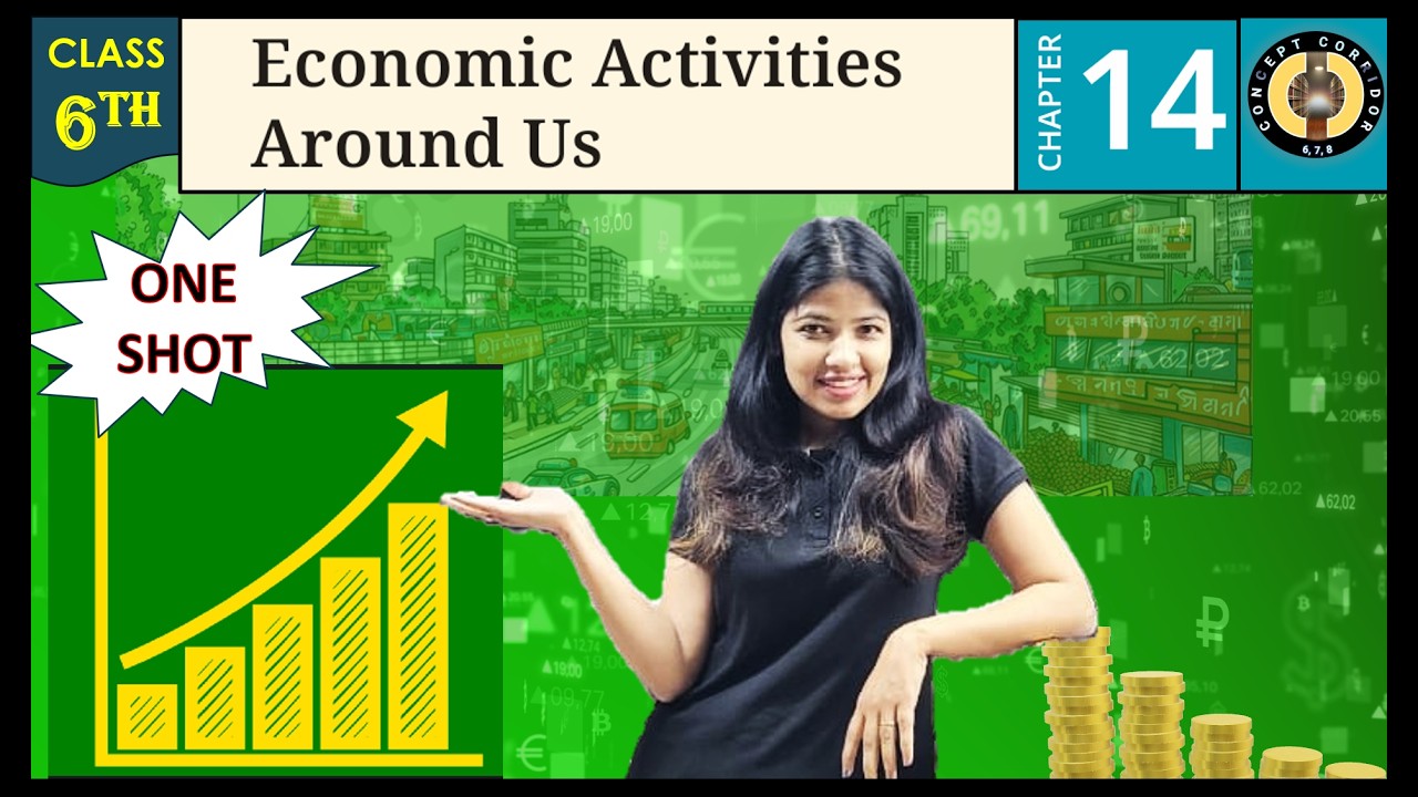 Economic Activities Around Us | Chapter 14 One Shot | Class 6 Social Science