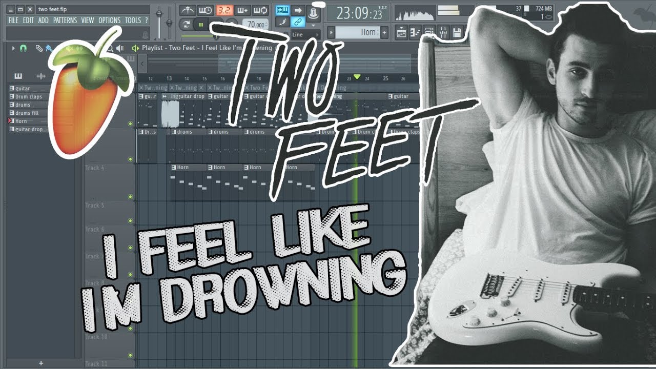 Two Feet - I Feel Like I'm Drowning [Remake+FLP]