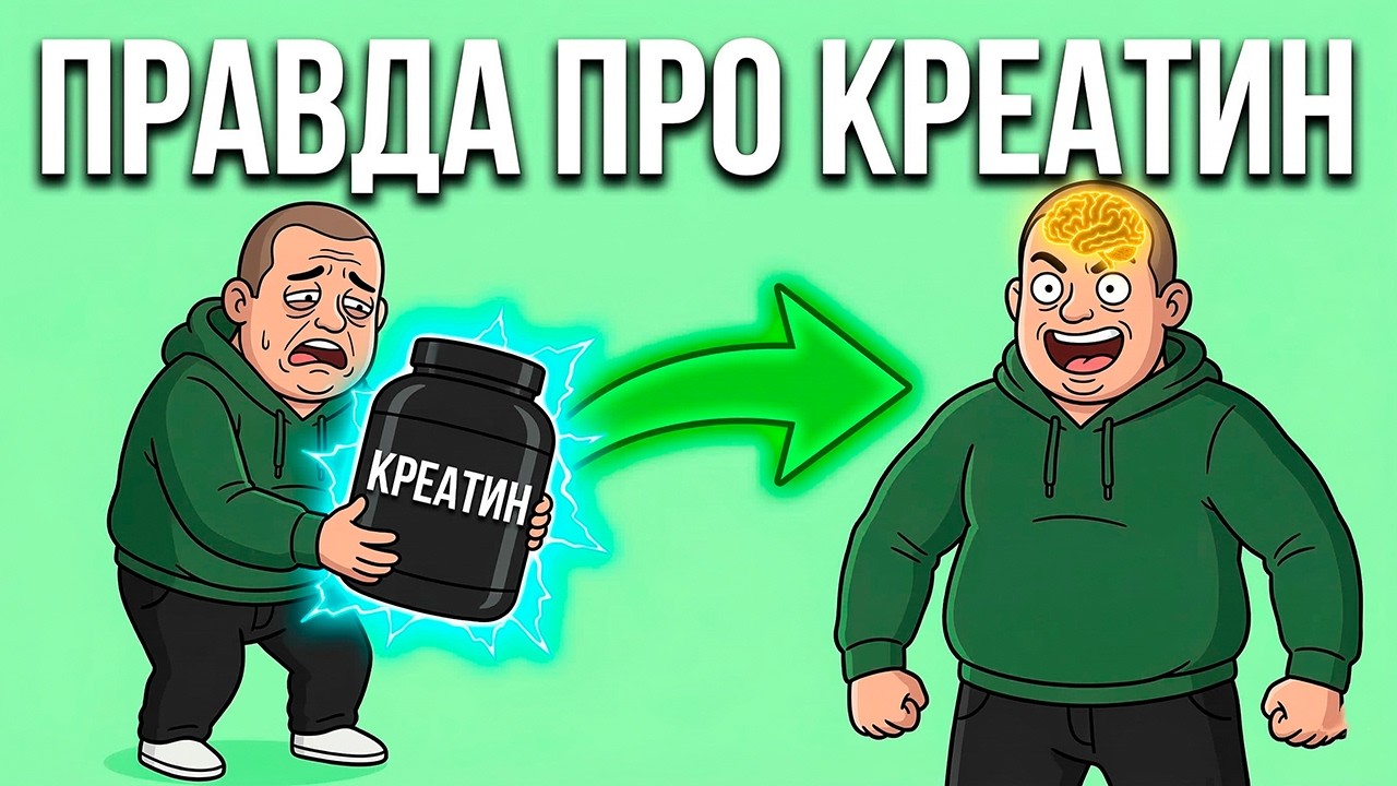 Что произойдет с телом, если принимать КРЕАТИН каждый день после 40 лет? (Научное объяснение)