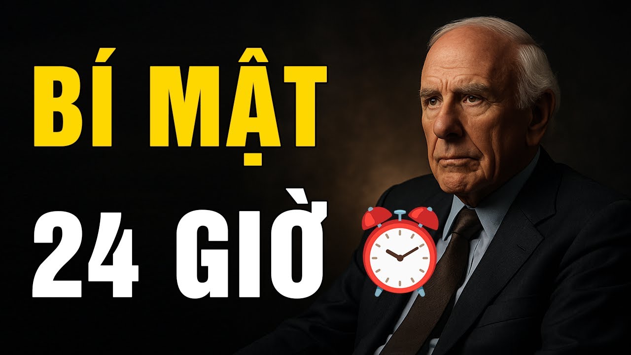 Thời Gian L&agrave; V&agrave;ng &ndash; 10 C&aacute;ch Quản L&yacute; 24 Giờ Hiệu Quả Nhất | Jim Rohn - Kỷ Luật Để Th&agrave;nh C&ocirc;ng