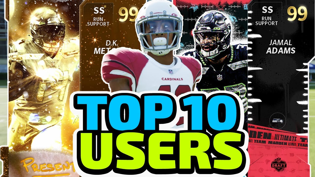 TOP 10 USERS INSIDE MADDEN 21 ULTIMATE TEAM!