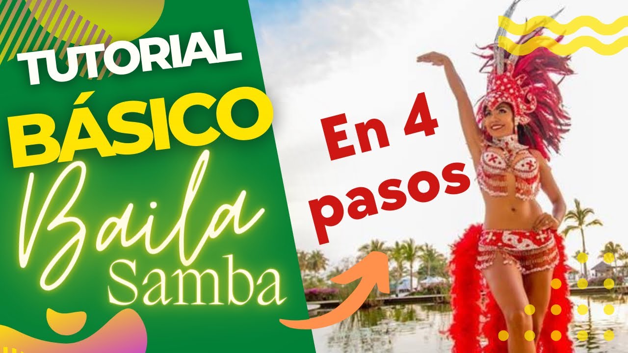 🥳TUTORÍAL DE SAMBA 💃🏼/ Como bailar samba desde 0 pasó básico. Clase 1👏🏼