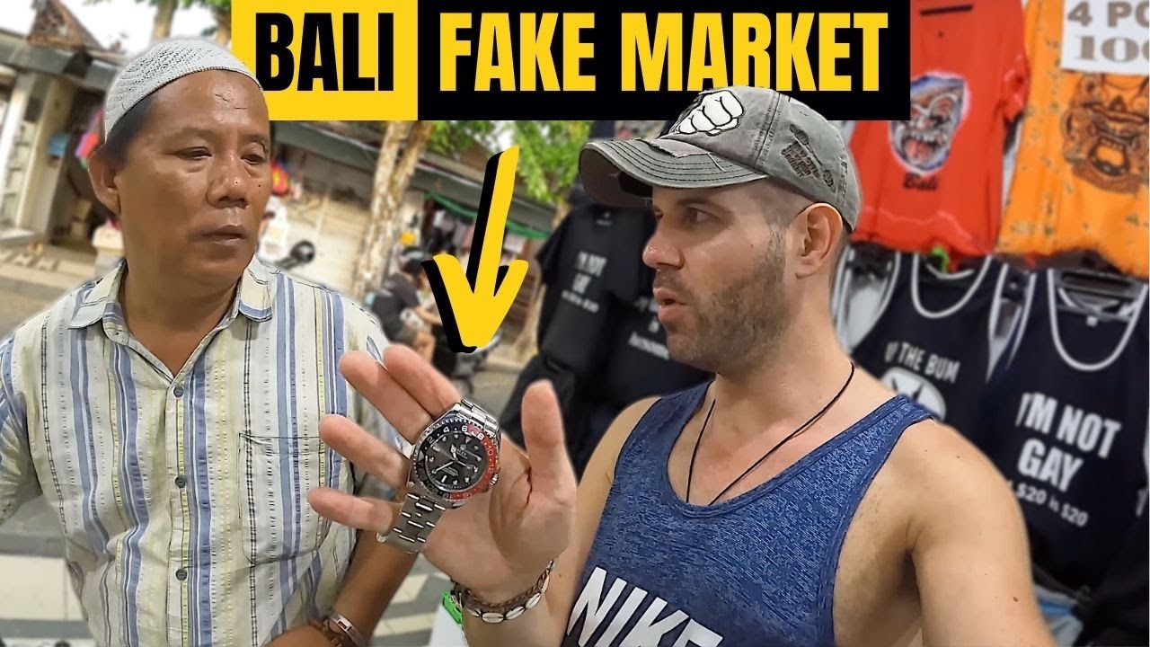 $50 Challenge At Bali's Biggest Fake Market 🇮🇩