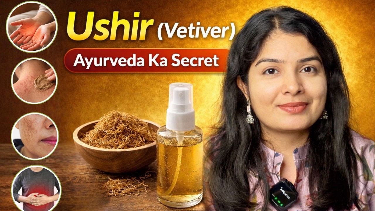 Vetiver (Ushir / Khus) Benefits in Ayurveda | Uses, Properties & Side Effects #drvandanaayulab