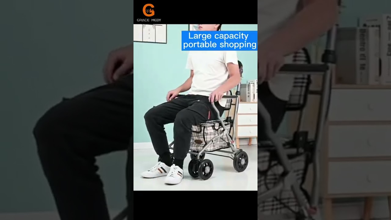 How to choose an elderly shopping cart?