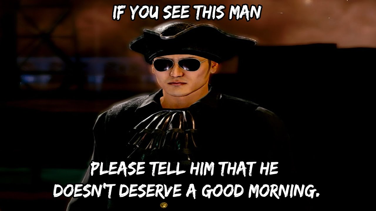 This Amon Pirate Dude is a joke in Pirate Yakuza