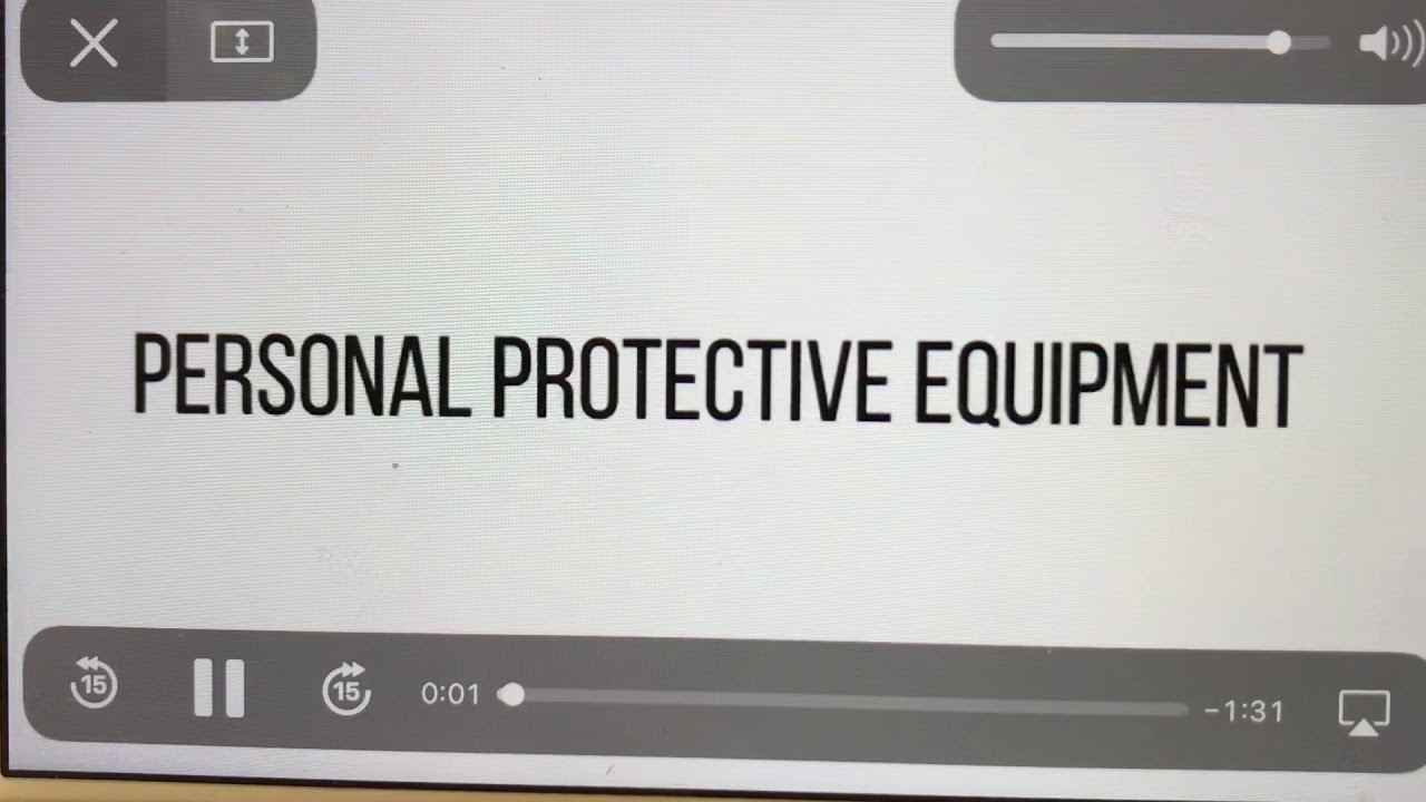 PPE SAFETY VIDEO Ab waste promoting a positive and pro active health and safety perception