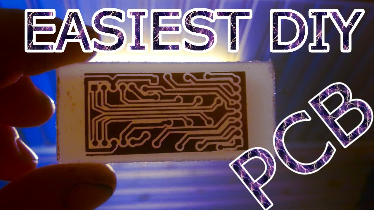 Super simple DIY PCB's