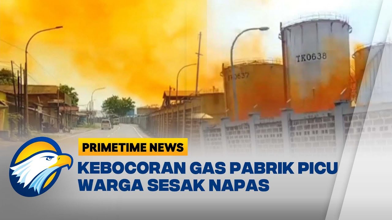 Pabrik Kimia Cilegon Diduga Alami Kebocoran - [Primetime News]