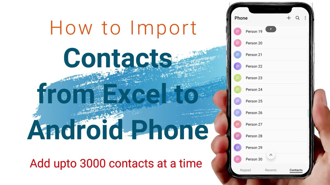 Умный способ добавить тысячи контактов из Excel на телефон Android за считанные секунды
