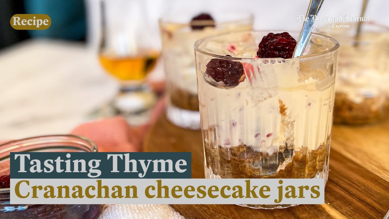 Recipe: Cranachan cheesecake jars fit for a Burns Night celebration