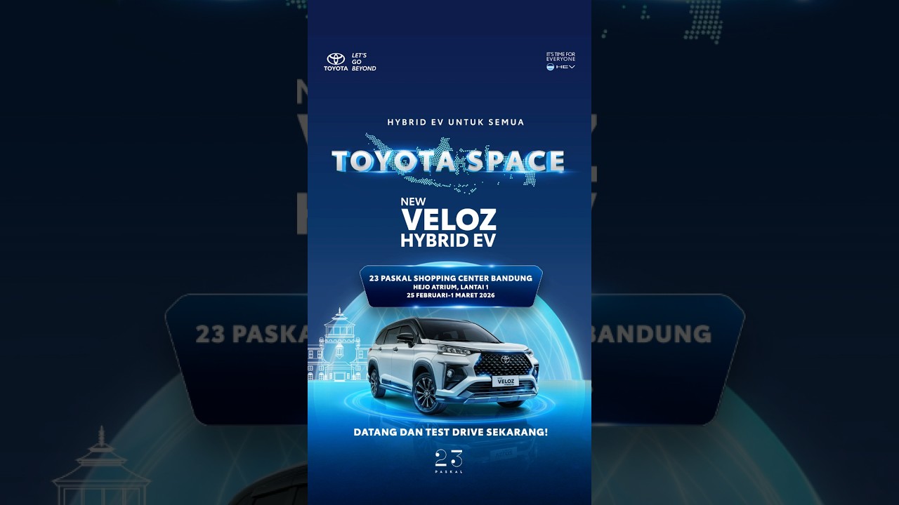 Sampurasun wargi Bandung! Udah siap buat rasain teknologi Hybrid EV Untuk Semua?