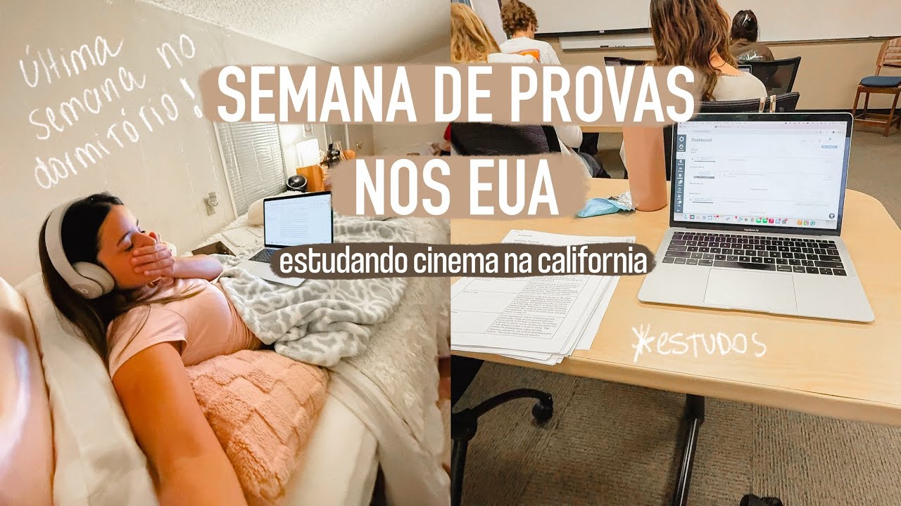 rotina de uma universitária nos EUA - última semana do junior year (provas, mudança, etc)