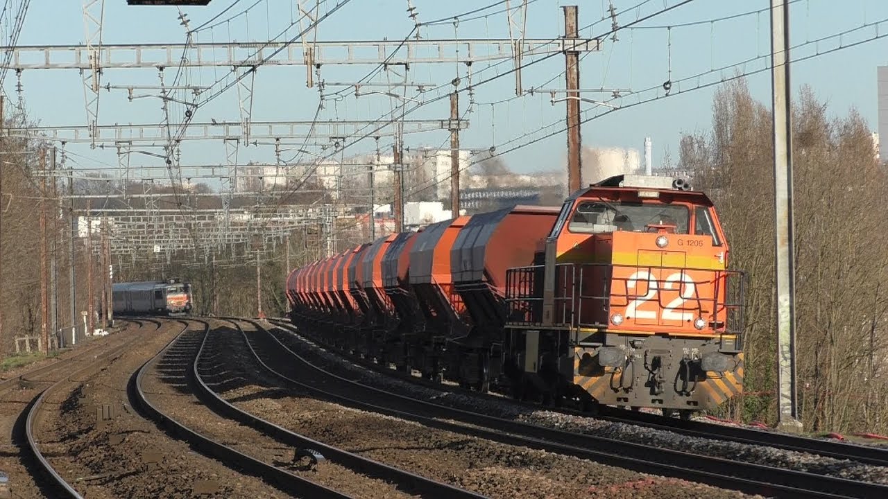 Gare d'Epinay-sur-Orge - FRET, Acheminement, Intercités, TM, RER C, TER