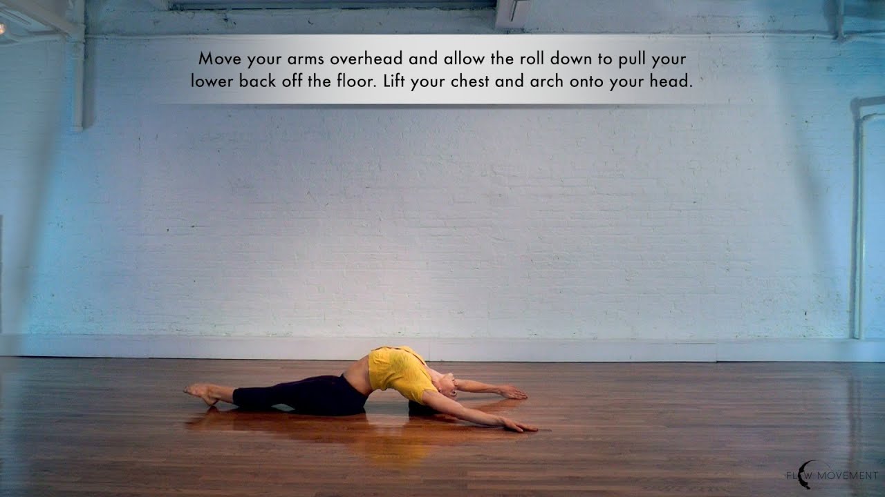 Flow Movement by Marlo Fisken: Hip Bridge to Shoulder Pivot and Arch Up