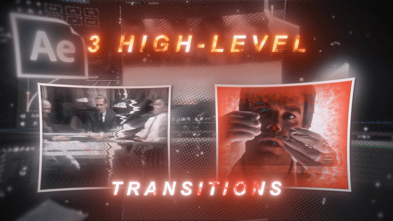 3 High-Level Transitions in After Effects (Tutorial)