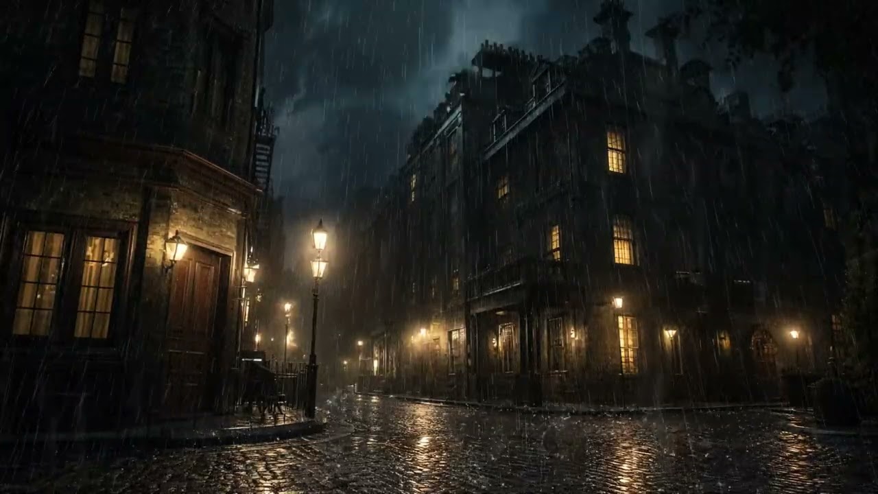 3 Hour Heavy Rain and Distant Thunder Sounds for Anxiety Relief and Peaceful Sleep