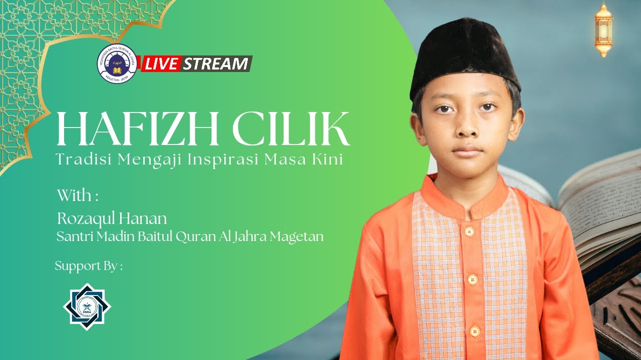 🔴 LIVE: Senja Qur'ani! Membaca Al Qur'an 30 Menit Bersama Hafizh Cilik Madin Baitul Qur'an Al Jahra