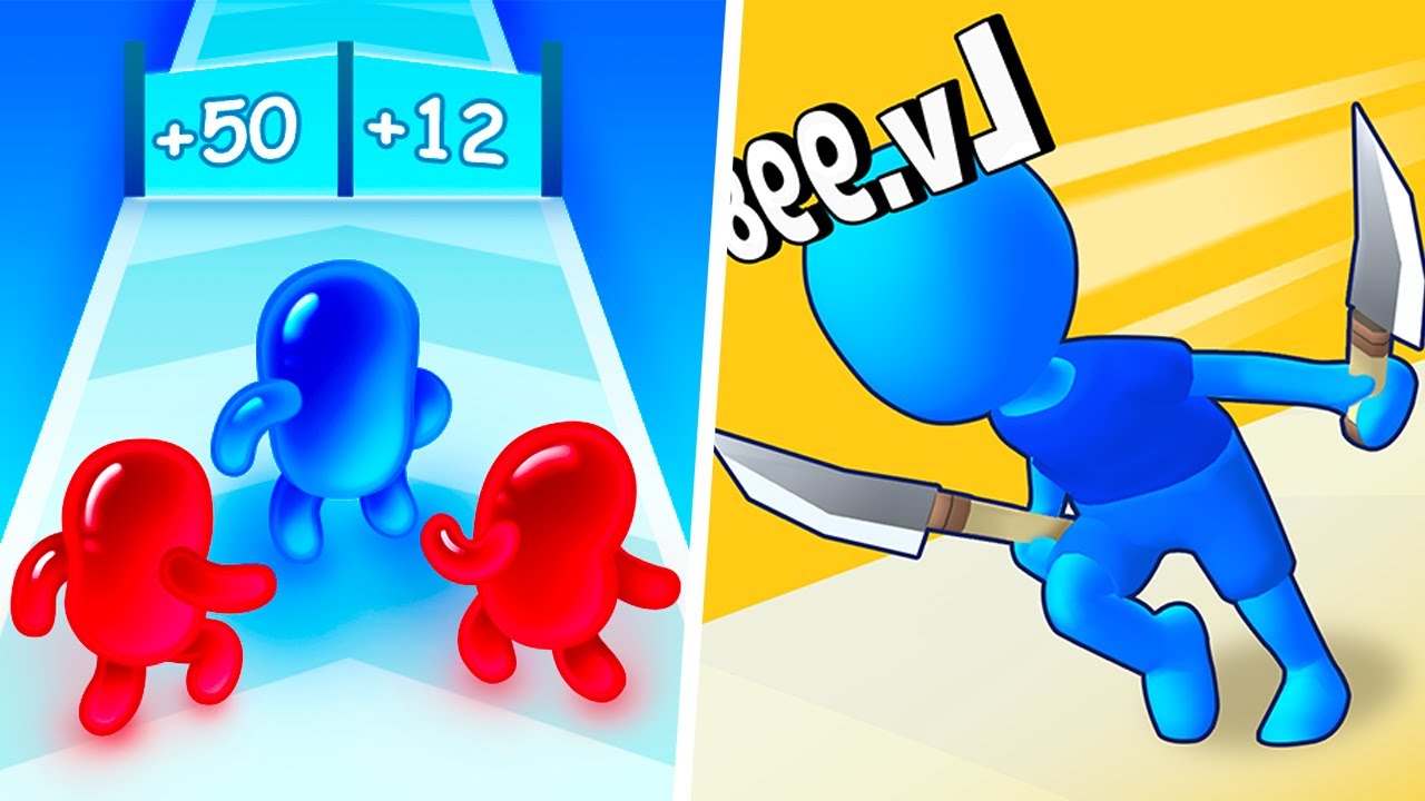 Join Blob Clash 3D | Solo Leveling - Level Up Rolling Max Levels (Part 1)