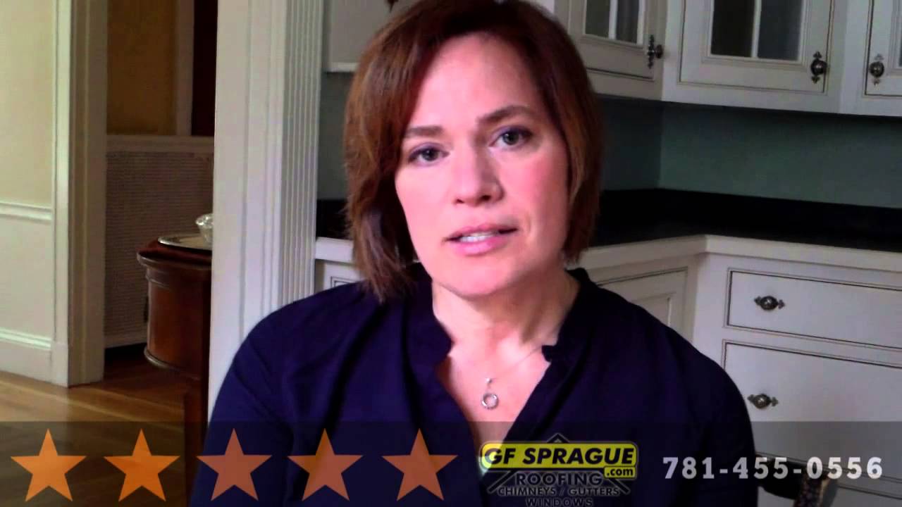 Newton Ma   Gutter Repair   Review   GF Sprague   Gutter Replace   Call 781 455 0556