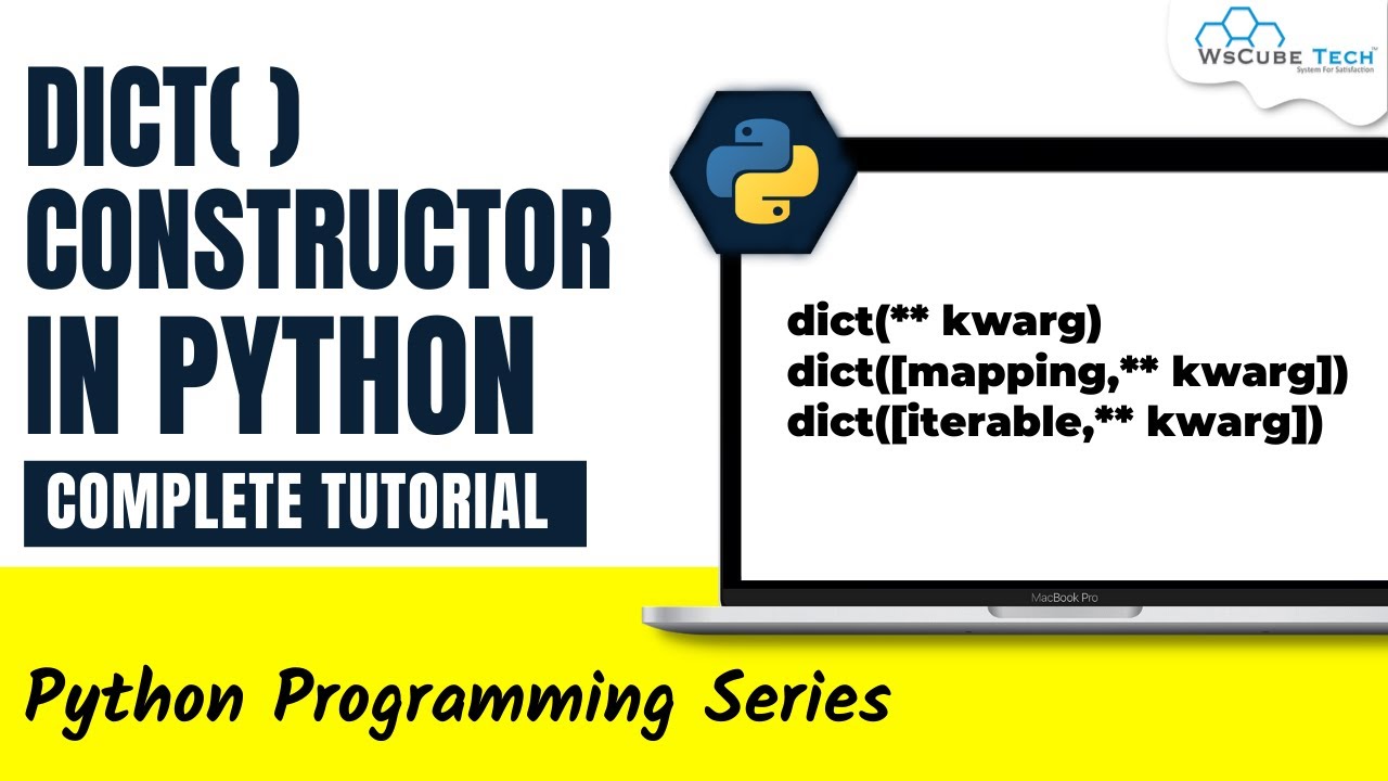 Python Dict () Constructor Function with Examples - Complete Tutorial