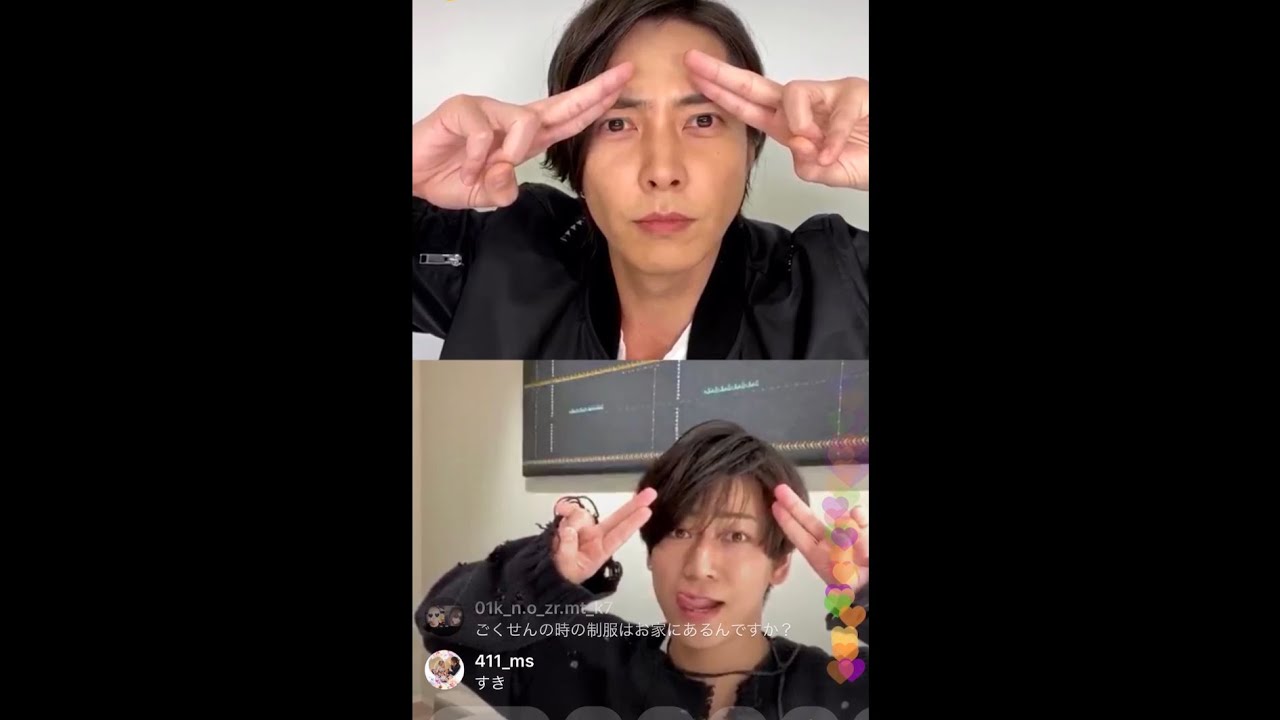 4月29日【修二と彰共演！】　山P、亀梨和也インスタライブ