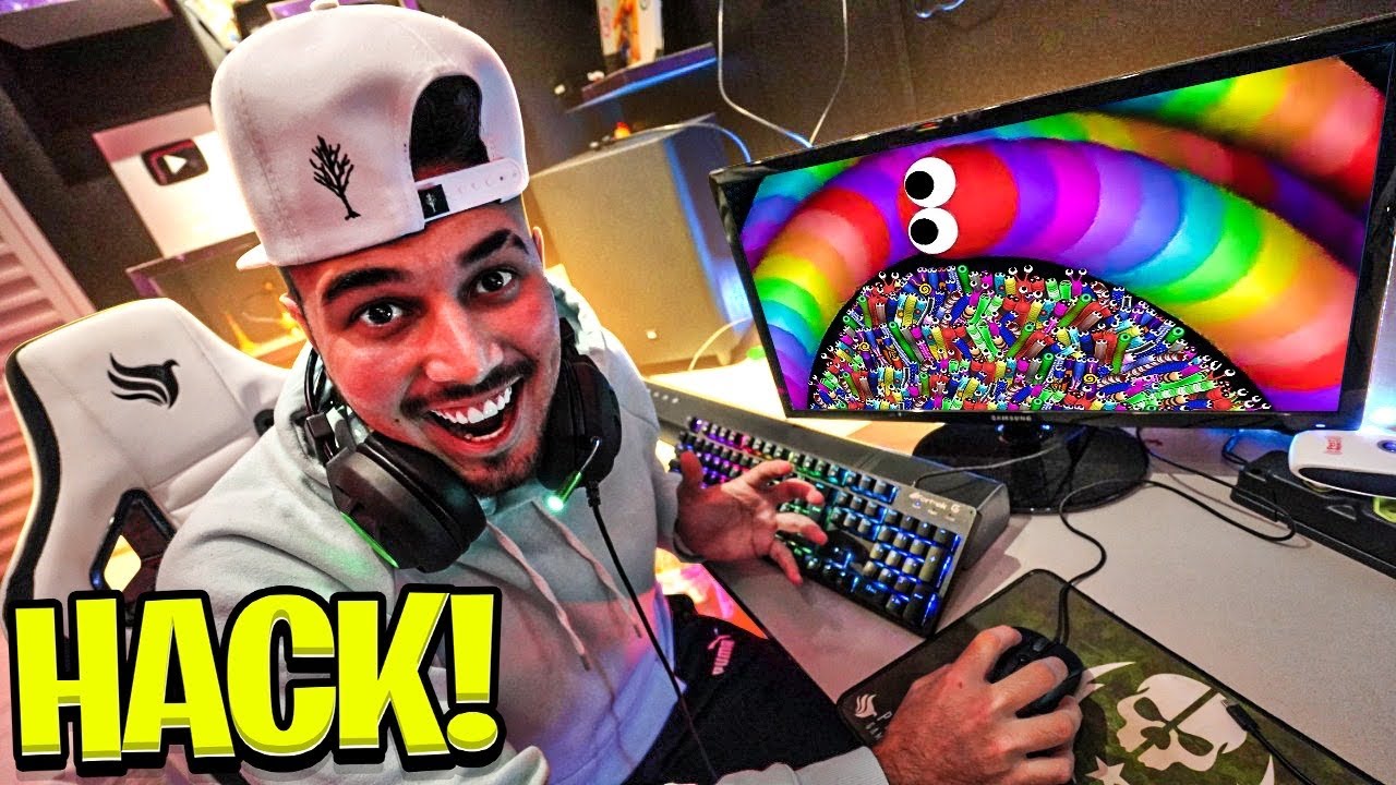 SOU HACK NO JOGO DA COBRINHA !! *fiquei gigante*