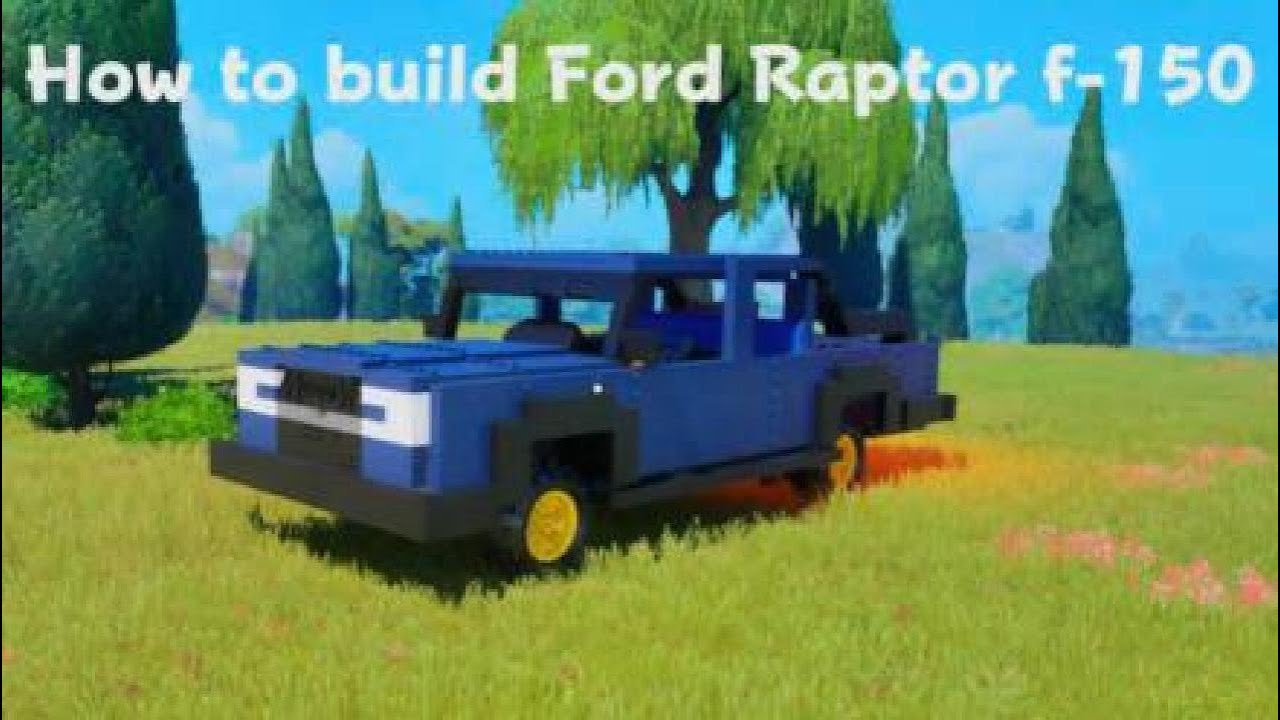 Lego Fortnite How to build Ford Raptor F-150