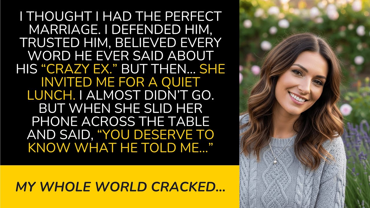 His Ex Invited Me for Coffee… and OMG — What She Revealed About My Husband Left Me Shocked