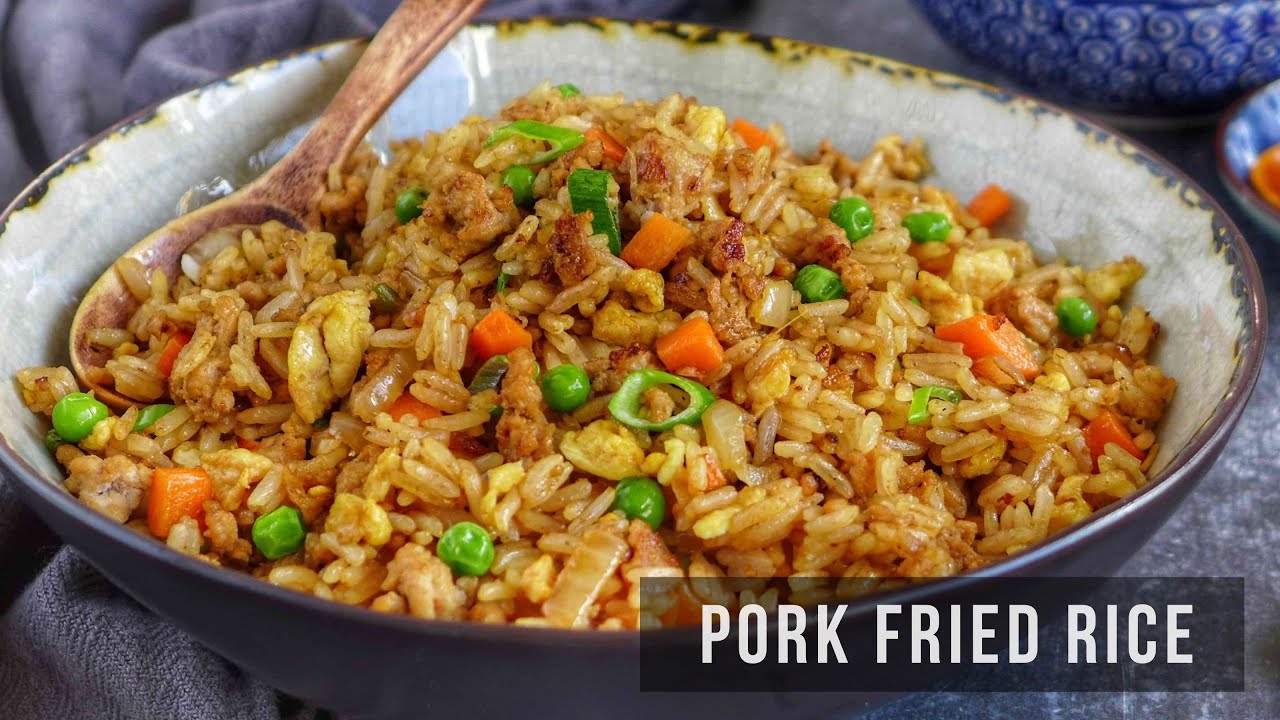 Pork Fried Rice | 猪肉炒饭