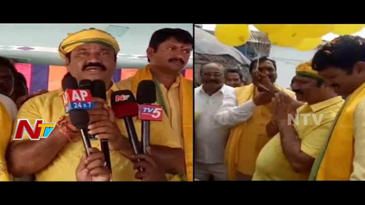 TDP MLA Candidate Manthena Ramaraju Election Campaign | AP Elections 2019 | NTV