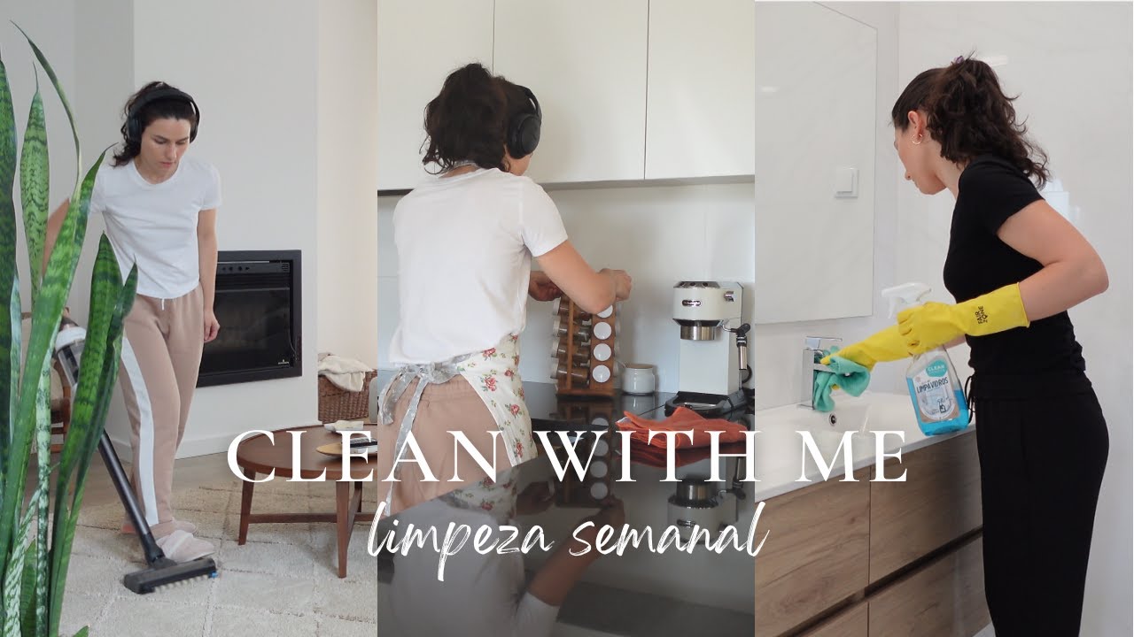 Limpa a Casa Comigo | Limpeza Semanal + Produtos Favoritos | Motivação Para Limpar a Casa