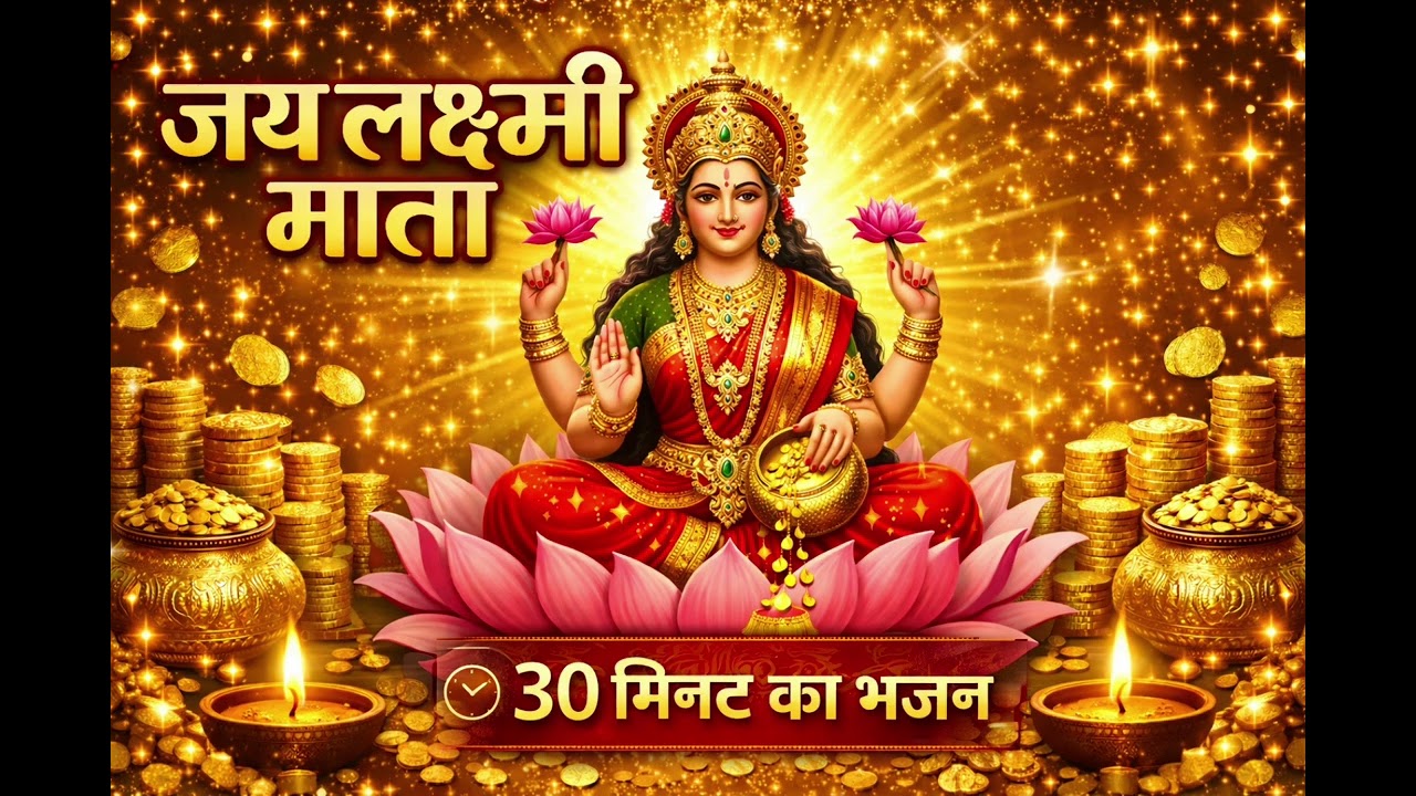 Bhakti songs 🌸 “जय लक्ष्मी माता – धन और सुख देने वाला मधुर भजन” #trending song # 🎵 🙏🙏