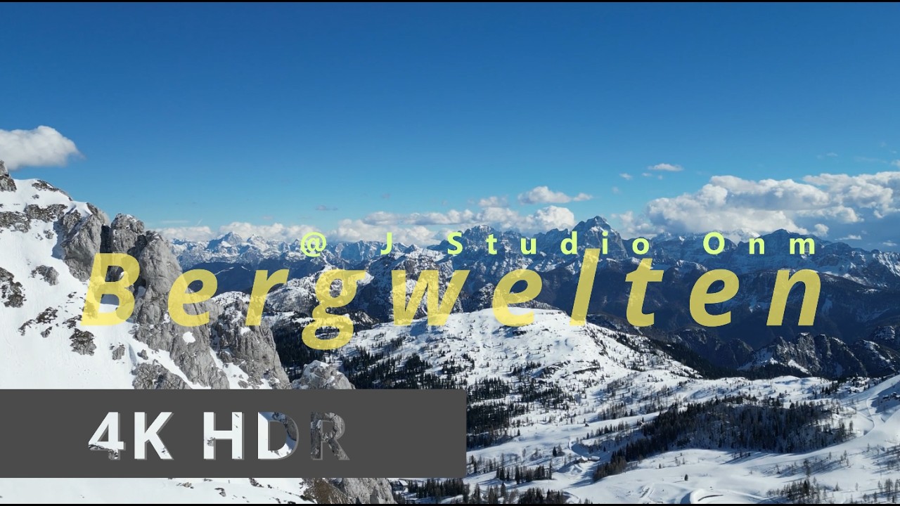 🏔️ Atemberaubende Bergwelten in 4K HDR 🌄   #Berge #4K #HDR #Entspannung #MountainView #NatureLovers
