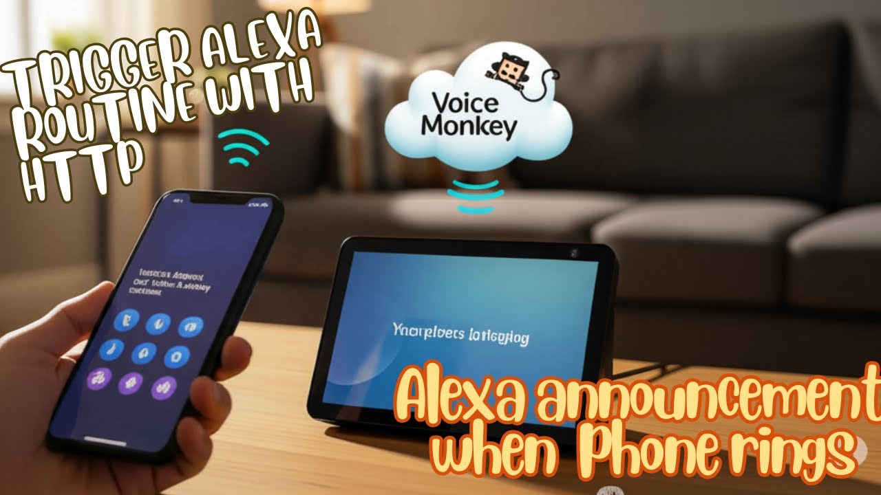 Create a alexa announcement when call is recieved using voice monkey and tasker