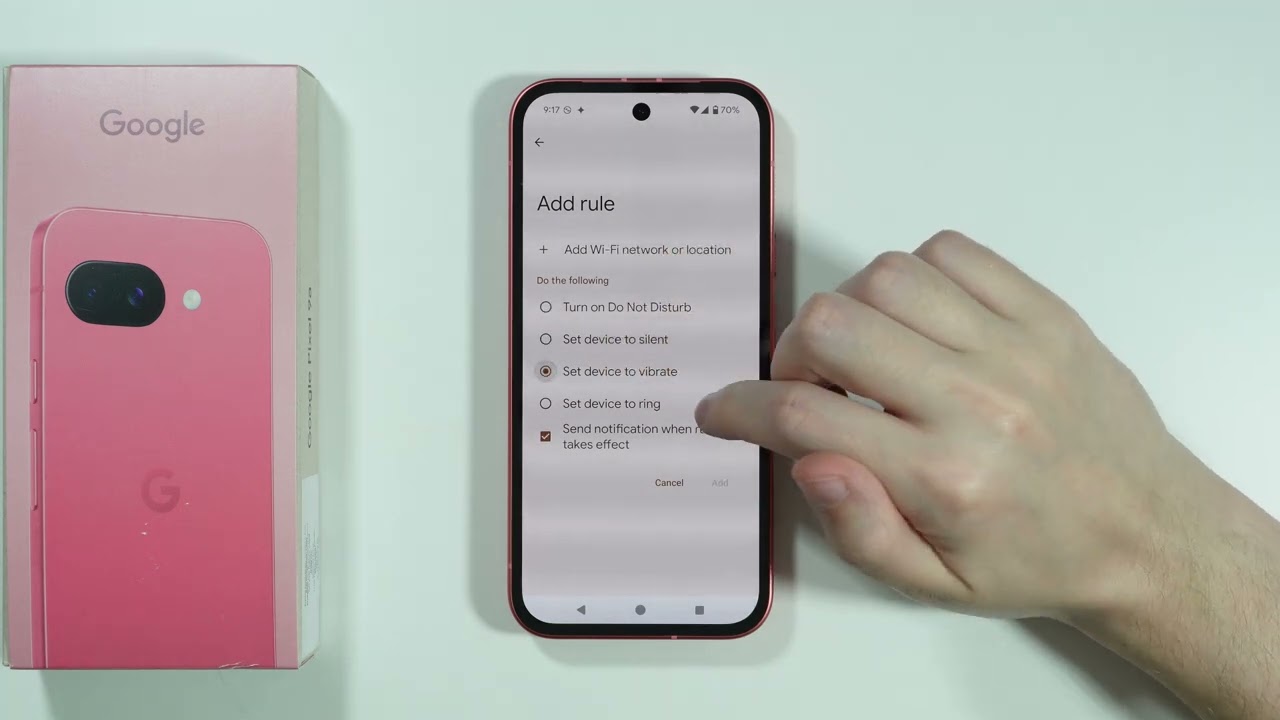 Google Pixel 9a: How to Set Up Automations (Add Rules)