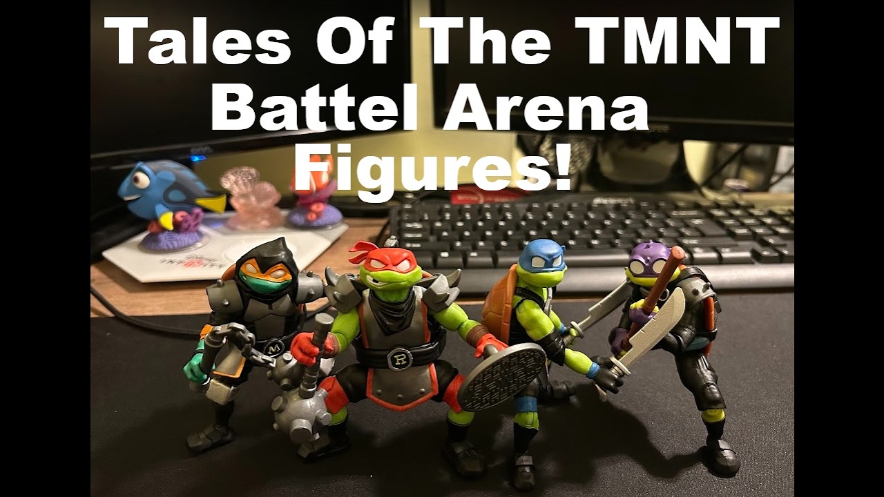 Tales Of The TMNT Battle Arena Figures!