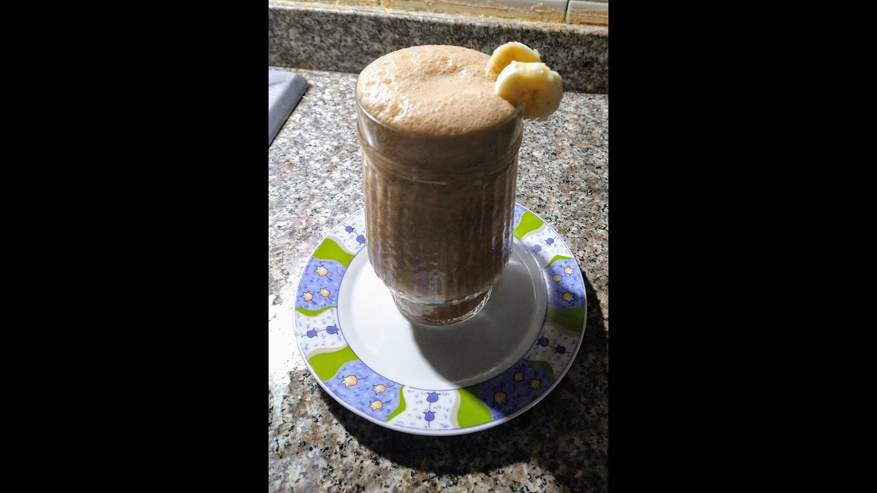 como preparar una malteada tropical