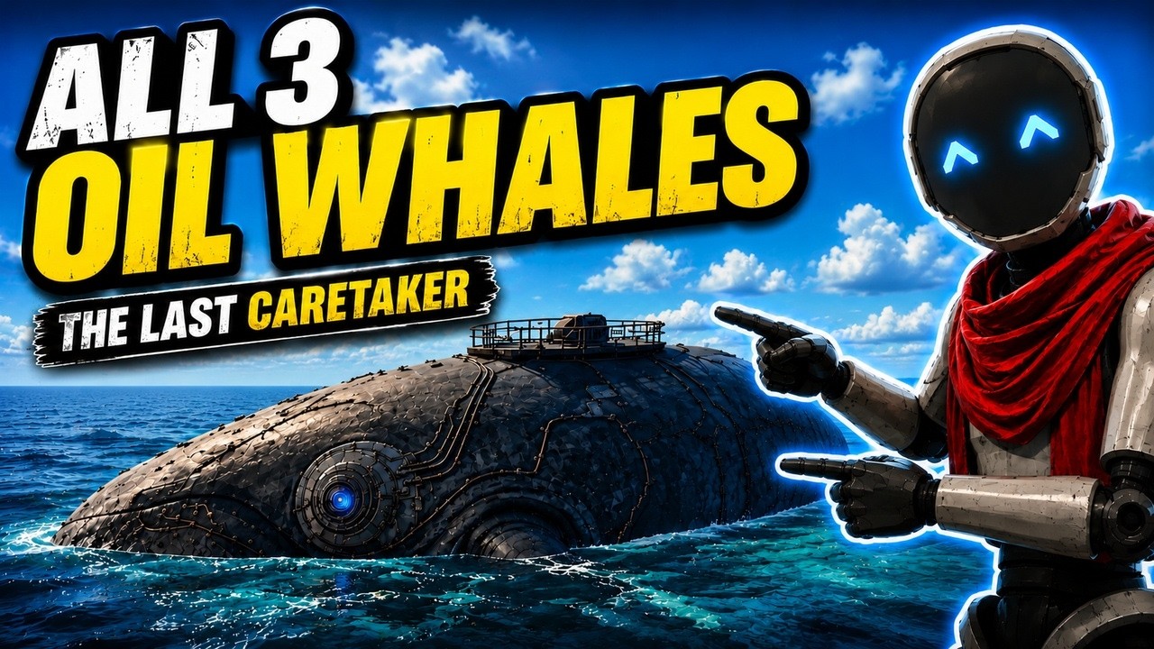 🐋 Где найти ВСЕХ 3 нефтяных китов | Последний смотритель