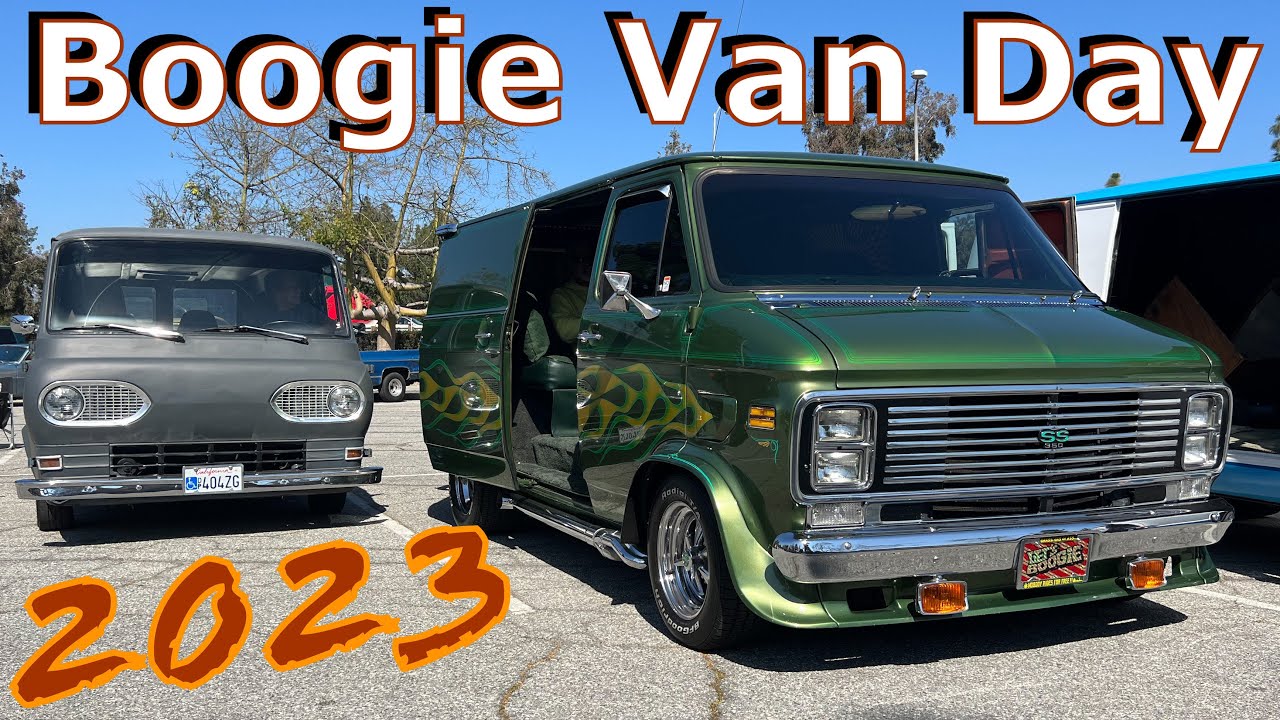 National Boogie Van Day 2023 Show At Whittier Narrows