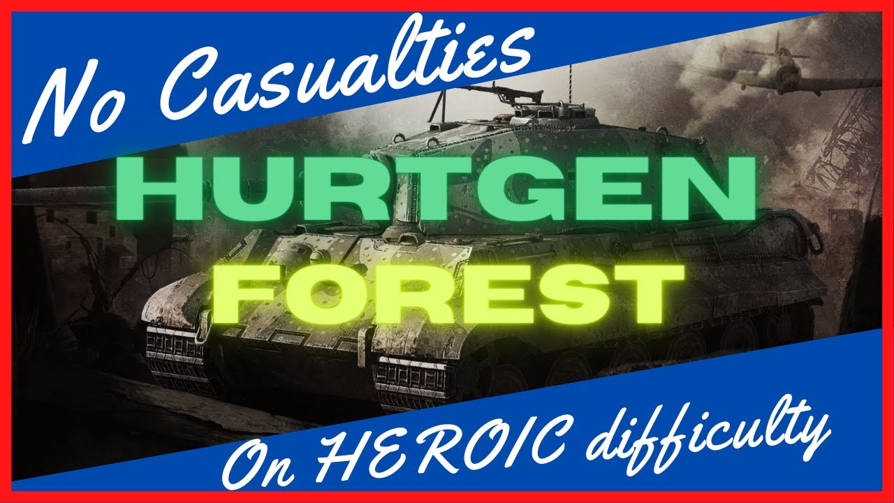 NO Casualties on HEROIC | Men of war Assault squad 2 USA compaign - Hurtgen Forest